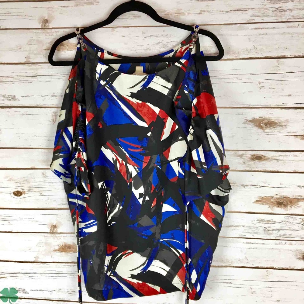 Michael Kors Cold Shoulder Tunic Size M - Picture 5 of 9